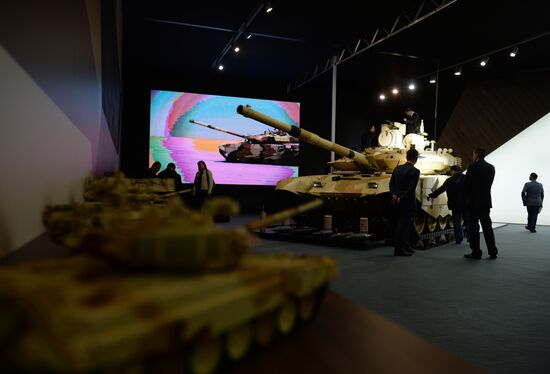 The 10th Russia Arms Expo international exhibition's opening
