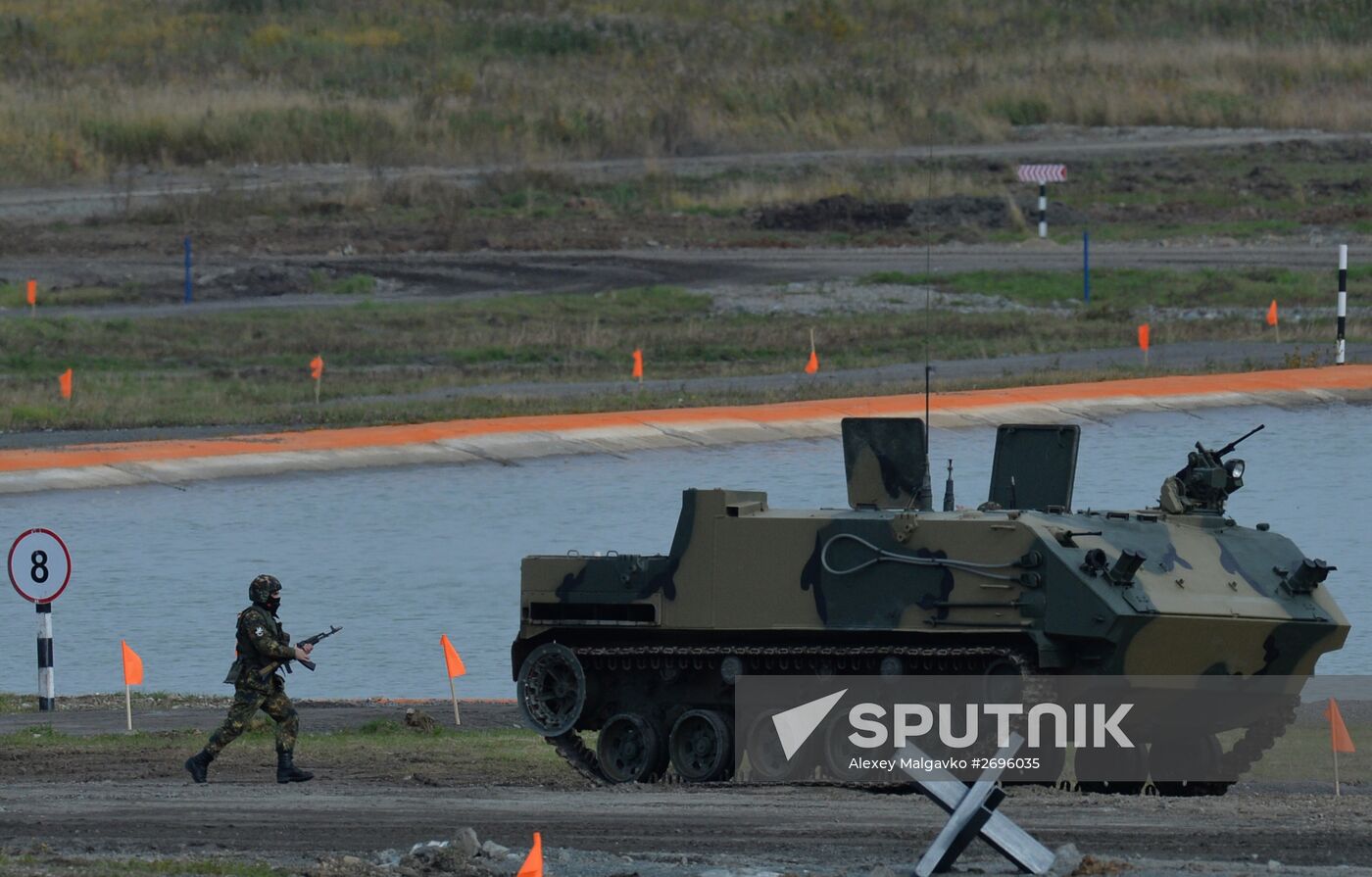 The 10th Russia Arms Expo international exhibition's opening
