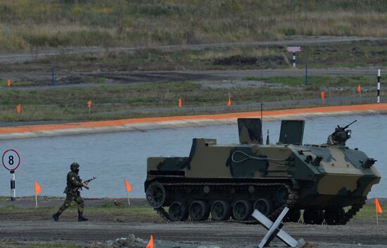 The 10th Russia Arms Expo international exhibition's opening