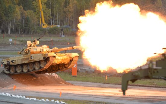 The 10th Russia Arms Expo international exhibition's opening