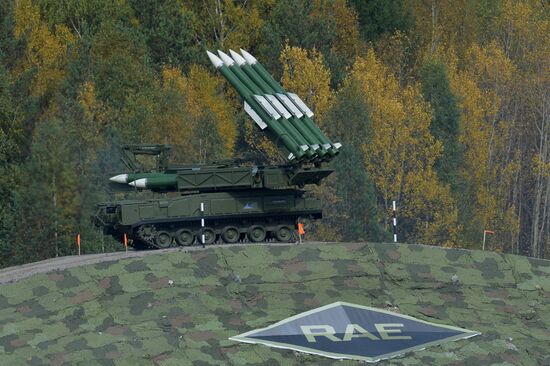 The 10th Russia Arms Expo international exhibition's opening