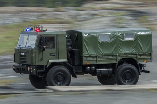 The 10th Russia Arms Expo international exhibition's opening