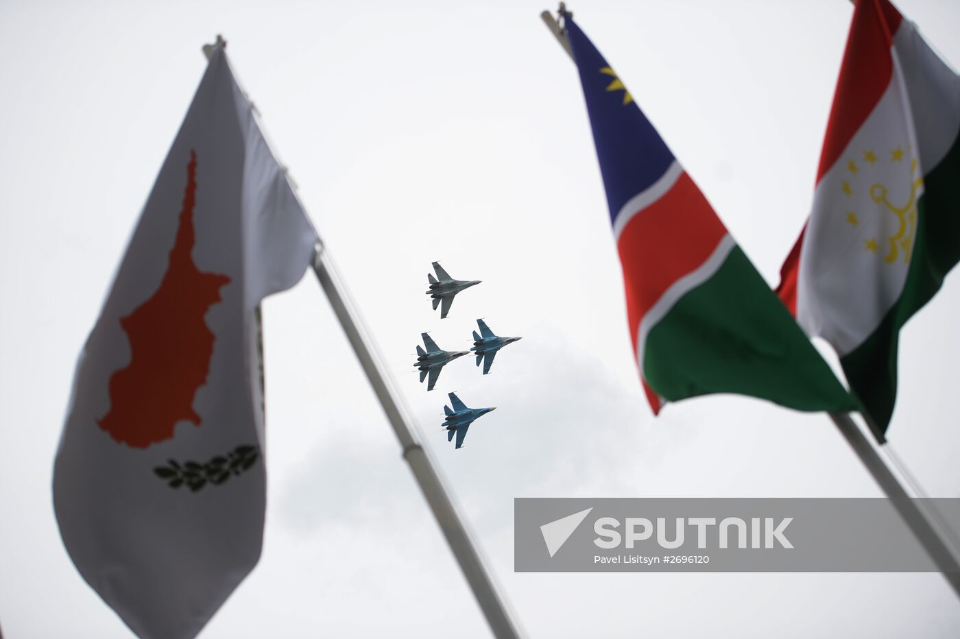 The 10th Russia Arms Expo international exhibition's opening