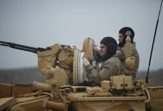 The 10th Russia Arms Expo international exhibition's opening