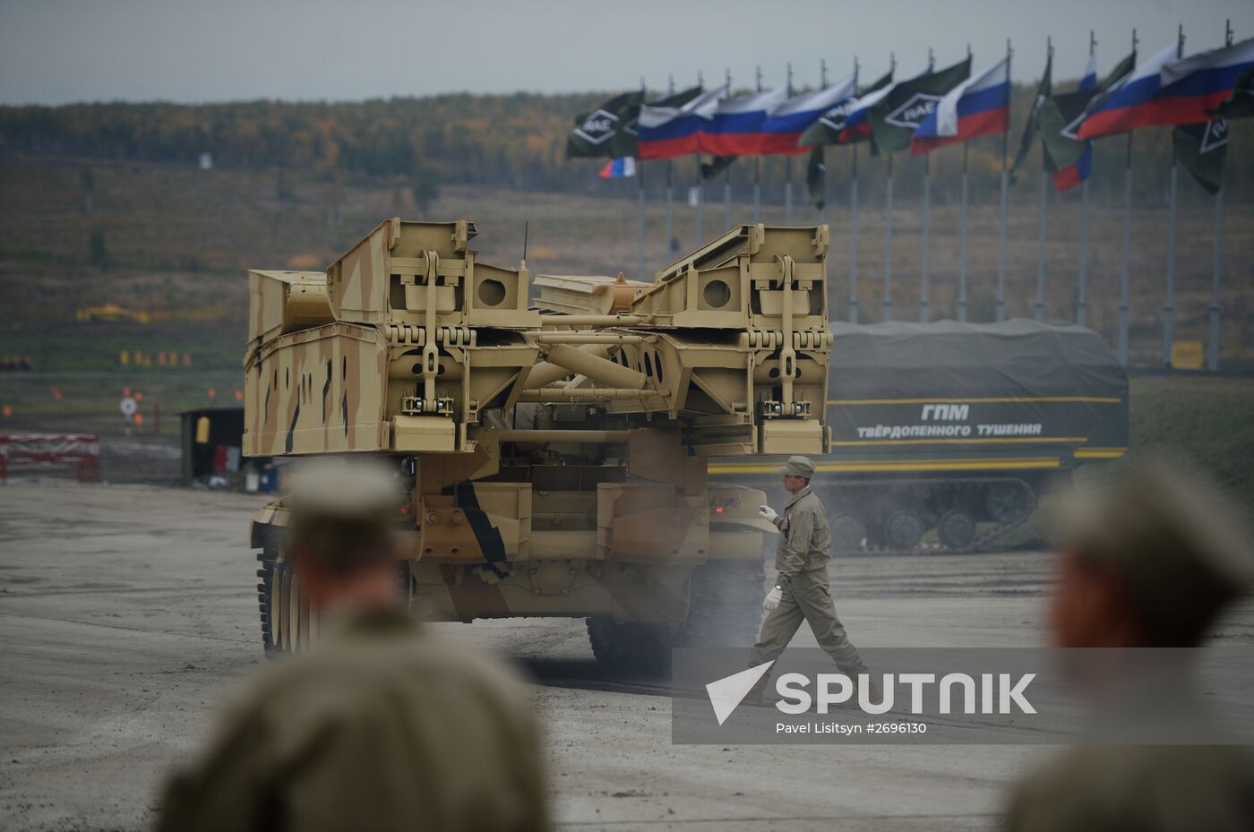 The 10th Russia Arms Expo international exhibition's opening