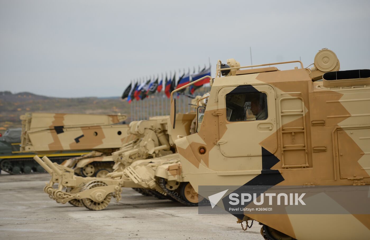 The 10th Russia Arms Expo international exhibition's opening