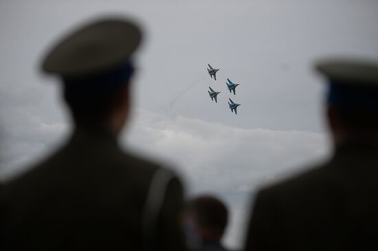 The 10th Russia Arms Expo international exhibition's opening