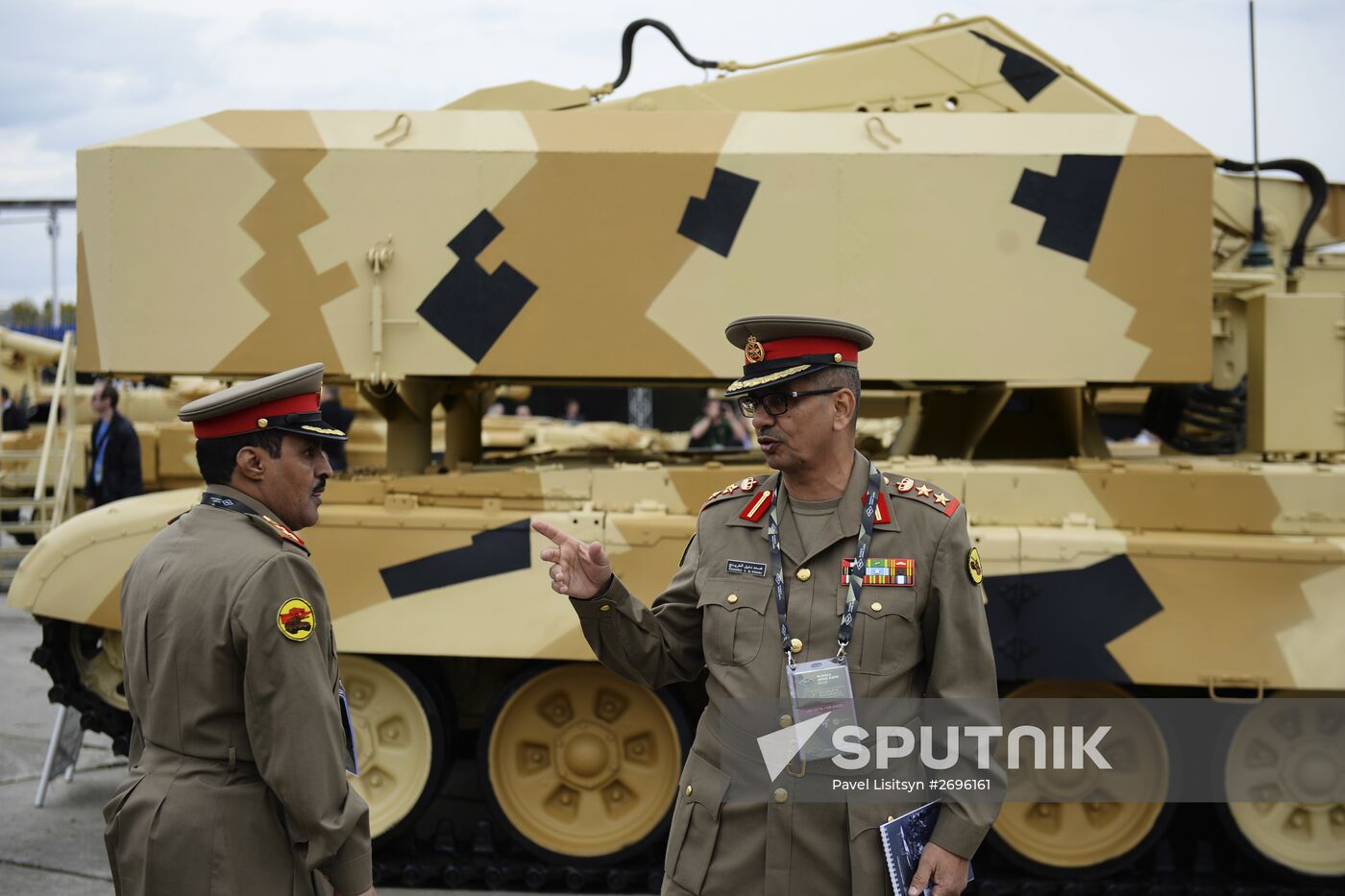 The 10th Russia Arms Expo international exhibition's opening