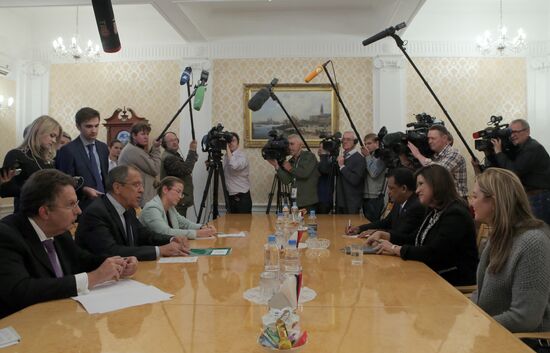 Sergei Lavrov meets with Vice President of the Dominican Republic Margarita Cedeño de Fernández