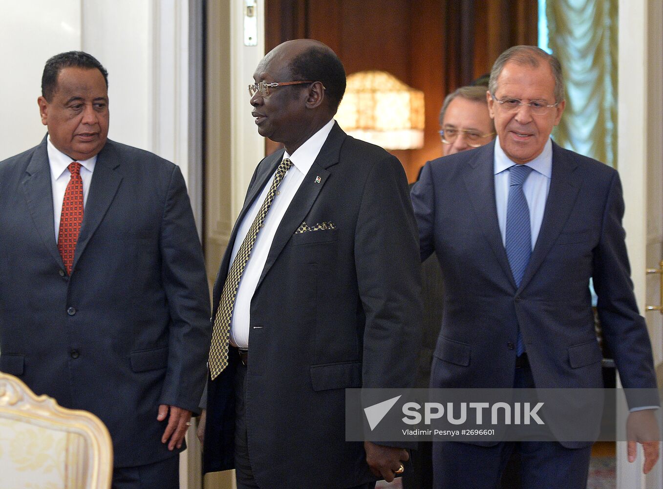 Russian Foreign Minister Lavrov meets Foreign Minister of Sudan Ghandour