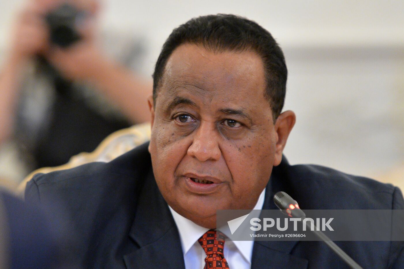 Russian Foreign Minister Lavrov meets Foreign Minister of Sudan Ghandour