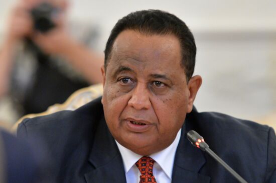 Russian Foreign Minister Lavrov meets Foreign Minister of Sudan Ghandour