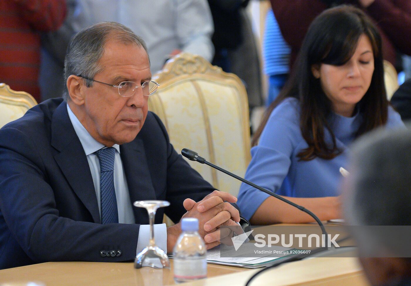 Russian Foreign Minister Lavrov meets Foreign Minister of Sudan Ghandour
