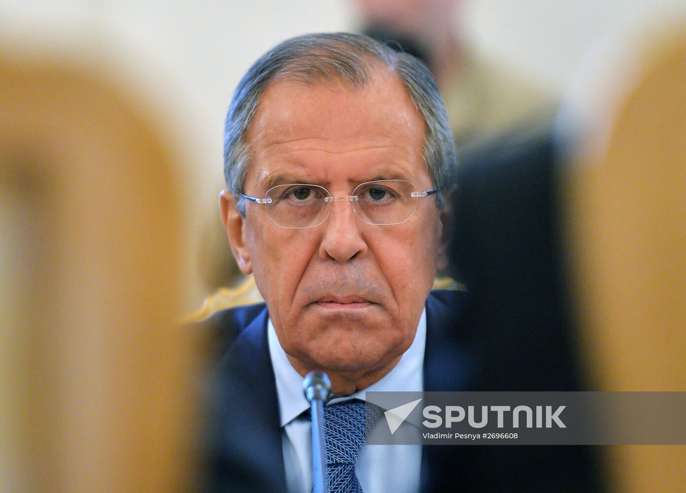 Russian Foreign Minister Lavrov meets Foreign Minister of Sudan Ghandour