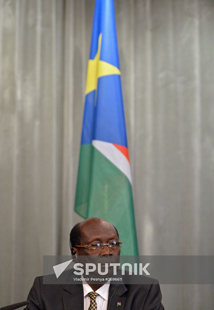 Russian Foreign Minister Lavrov meets Foreign Minister of Sudan Ghandour
