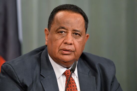 Russian Foreign Minister Lavrov meets Foreign Minister of Sudan Ghandour
