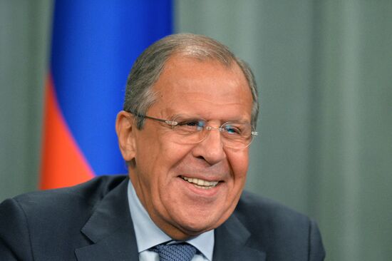 Russian Foreign Minister Lavrov meets Foreign Minister of Sudan Ghandour