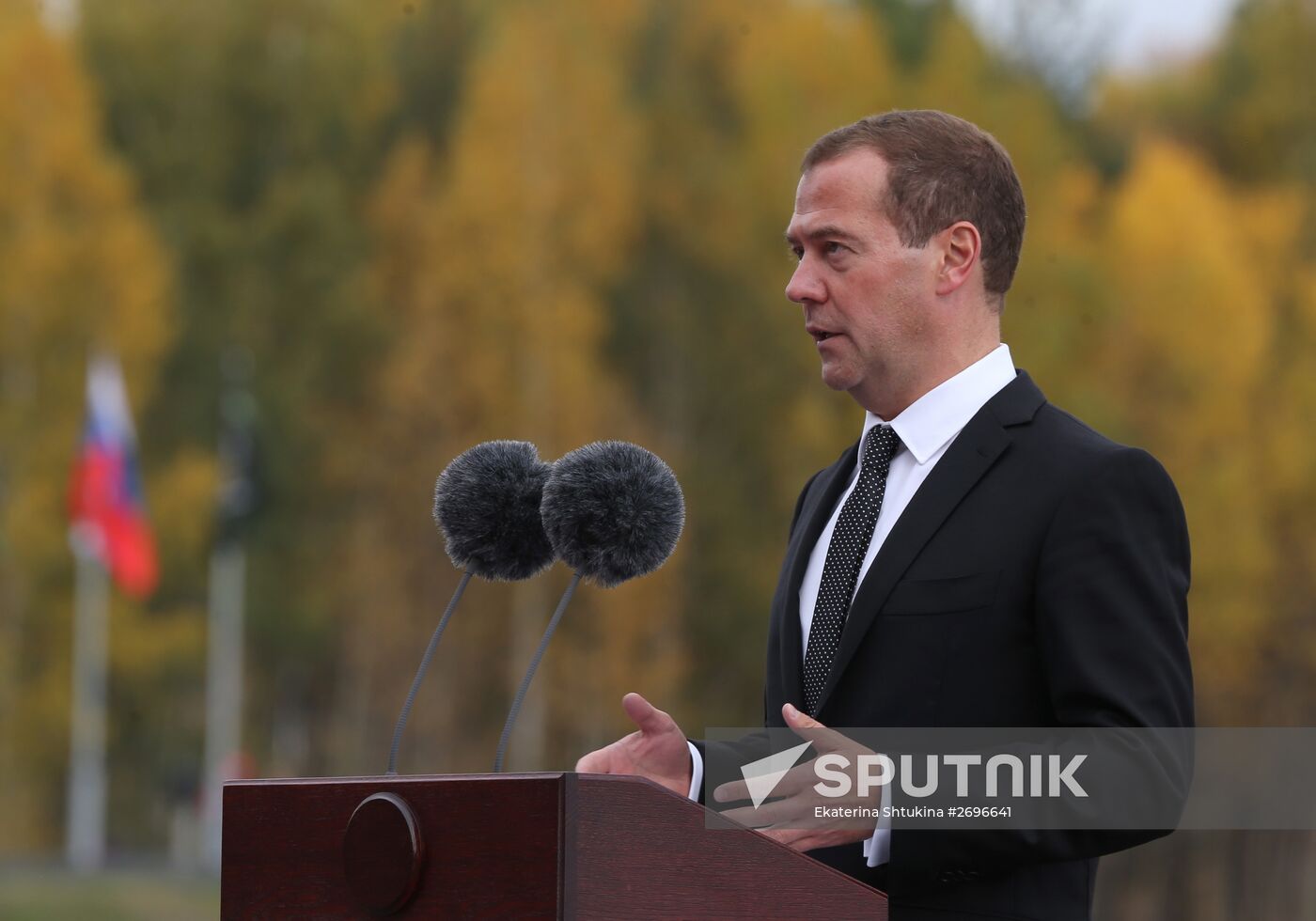 Prime Minister Dmitry Medvedev visits Russian Arms Expo