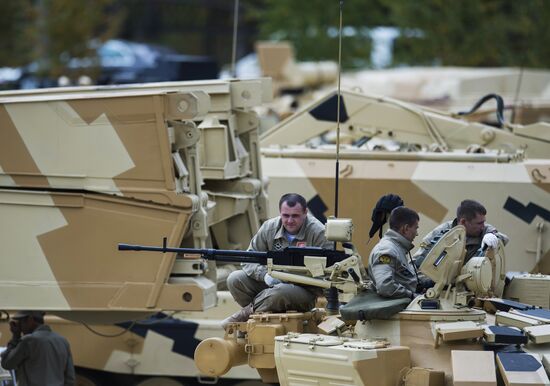 The Tenth Russia Arms Expo. Day Two