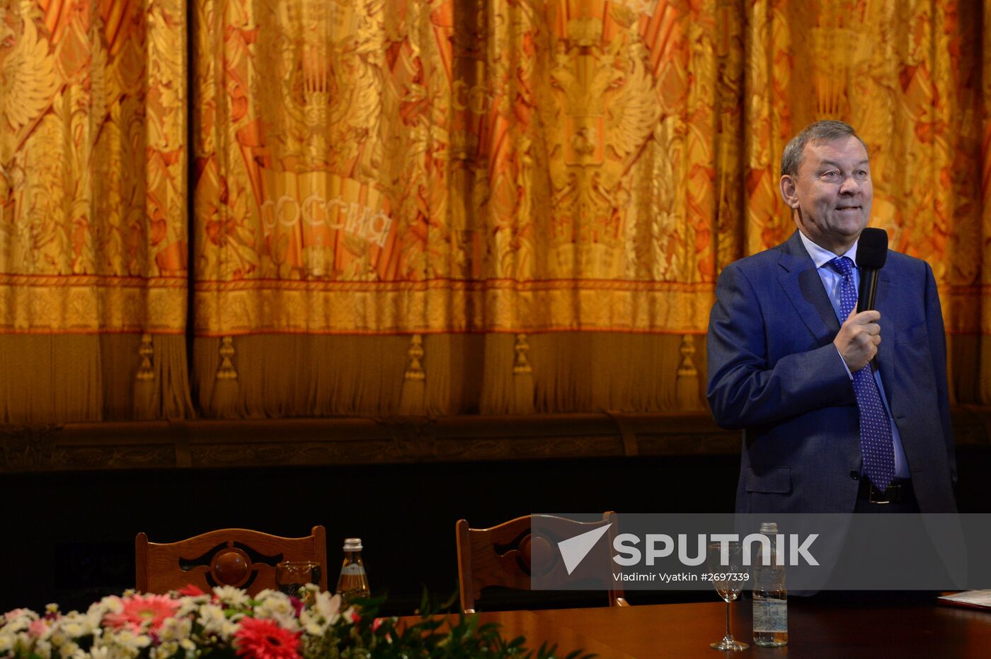 Bolshoi Theatre company opening meeting