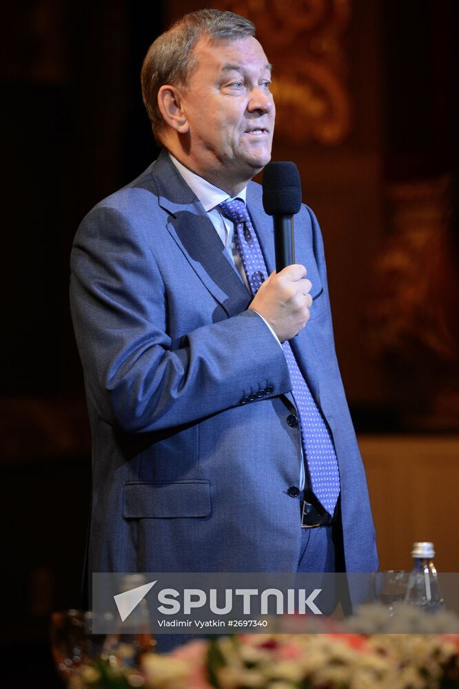 Bolshoi Theatre company opening meeting