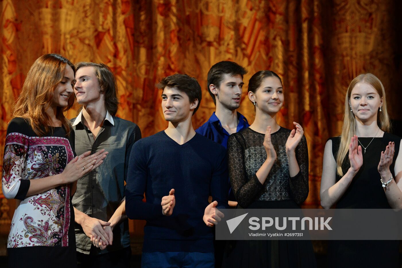 Bolshoi Theatre company opening meeting