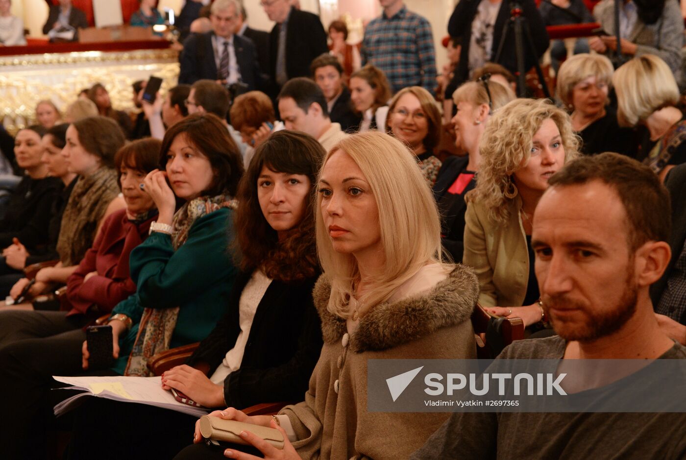 Bolshoi Theatre company opening meeting