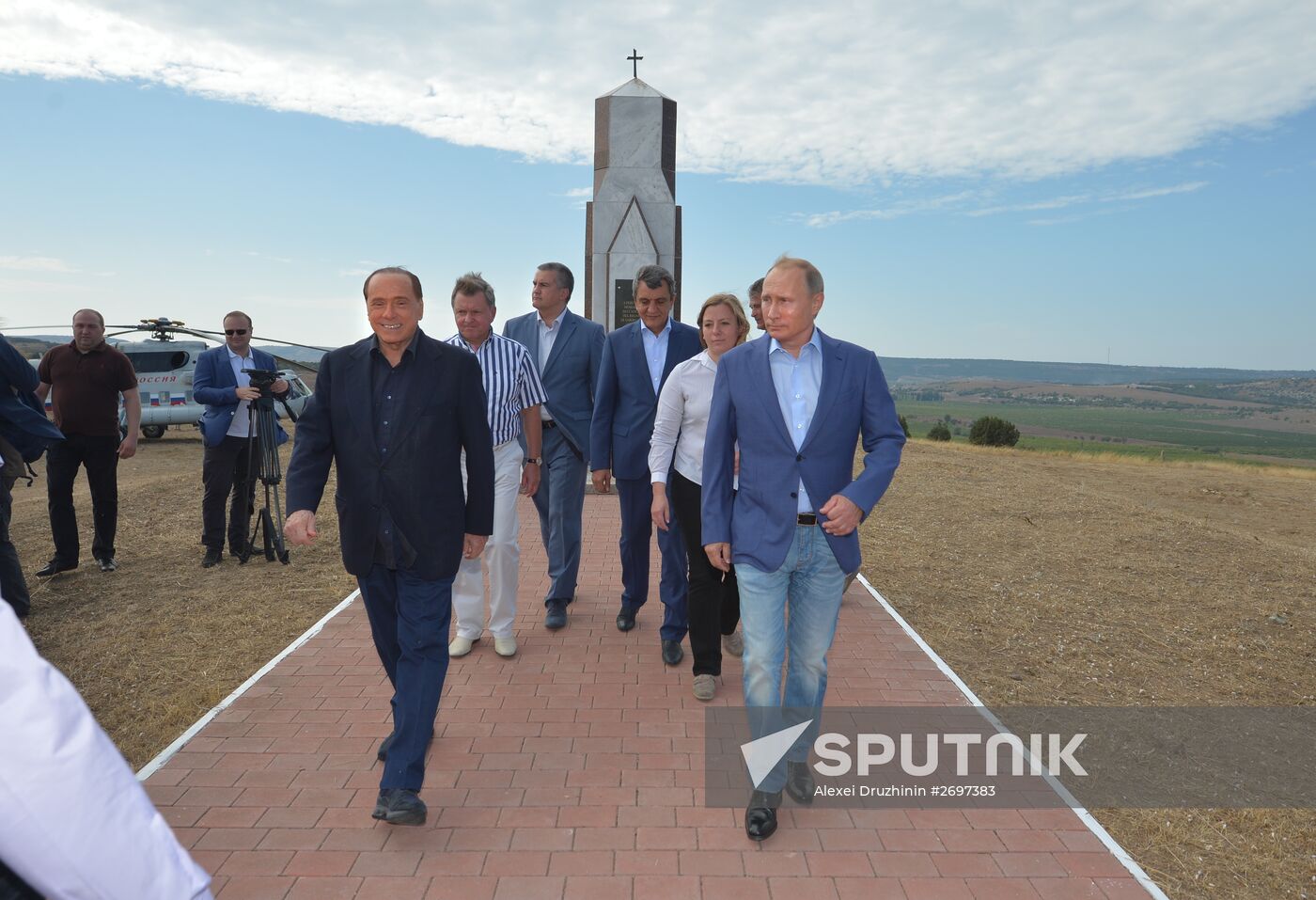 Russian President Vladimir Putin's working trip to Crimean Federal District