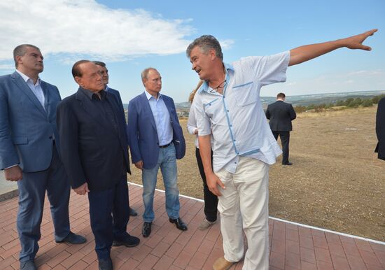 Russian President Vladimir Putin's working trip to Crimean Federal District