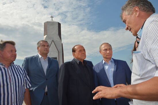 Russian President Vladimir Putin's working trip to Crimean Federal District