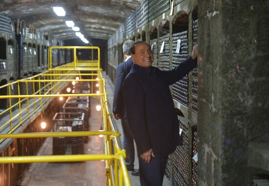 President Vladimir Putin on a working visit to the Crimean Federal District