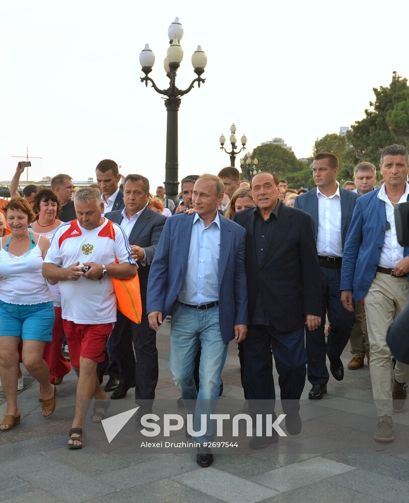 President Vladimir Putin's working trip to the Crimean Federal District
