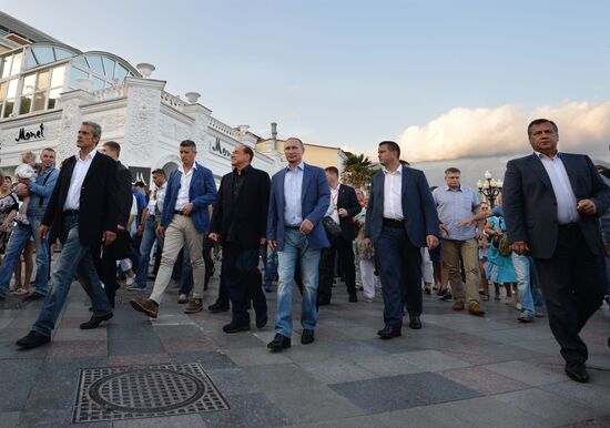 President Vladimir Putin's working trip to the Crimean Federal District