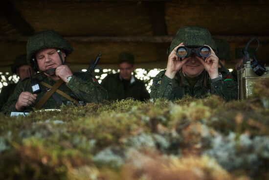 Russian-Belarusian drill "Shield of the Union"