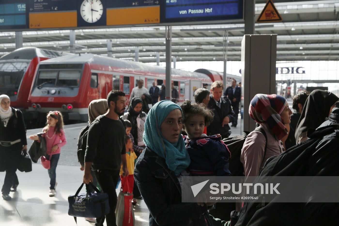 Middle East's refugees in Munich