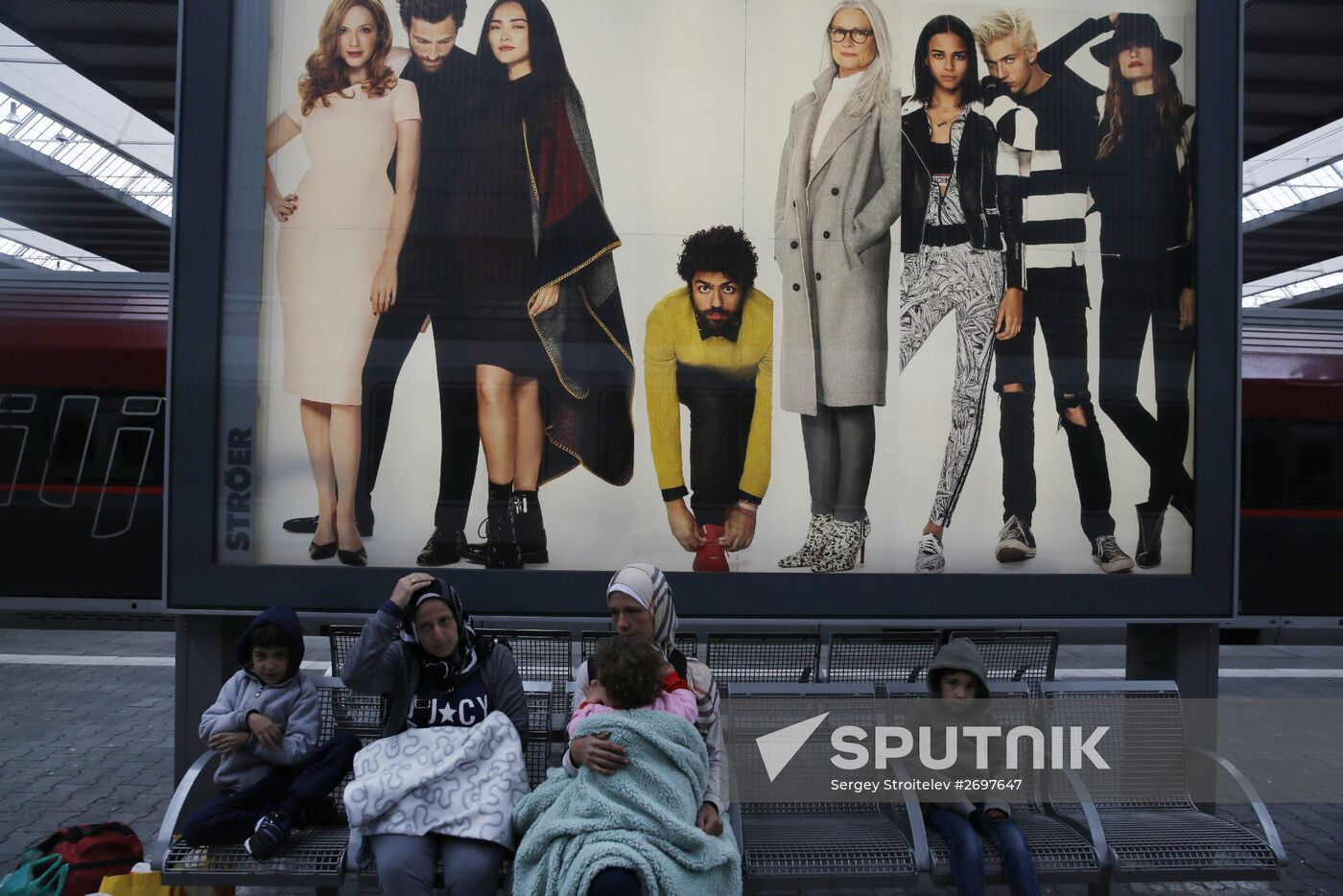Middle East's refugees in Munich