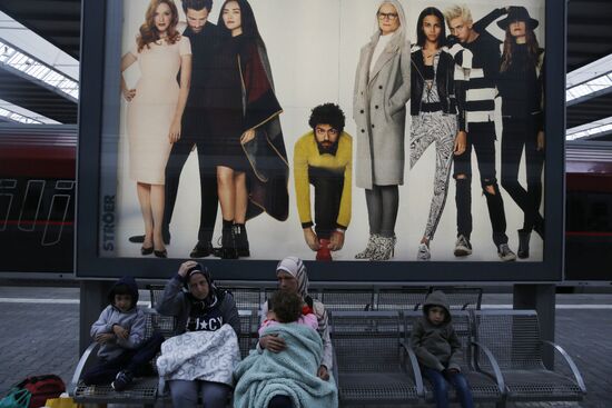 Middle East's refugees in Munich