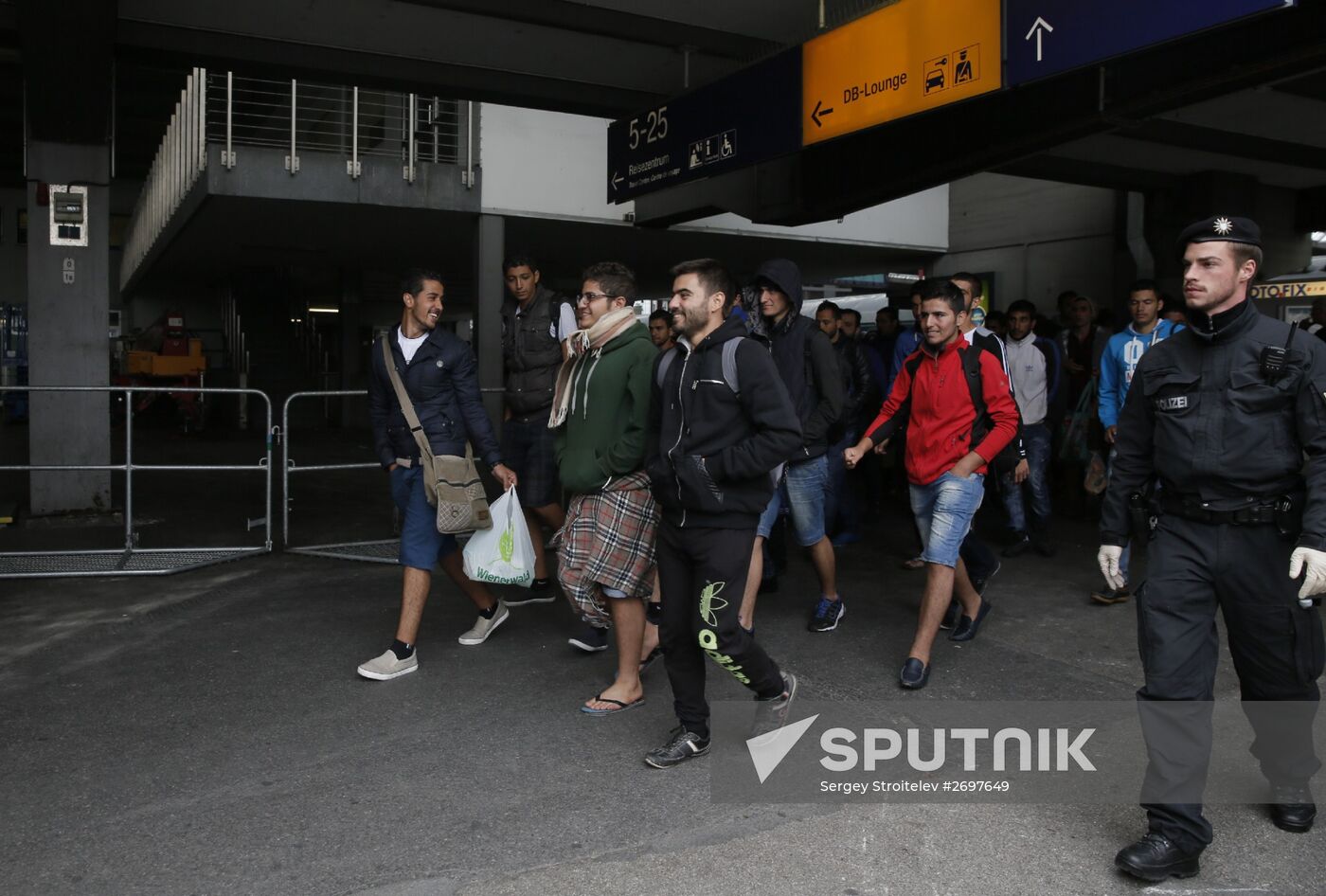 Middle East's refugees in Munich