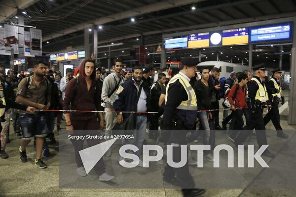 Middle East's refugees in Munich