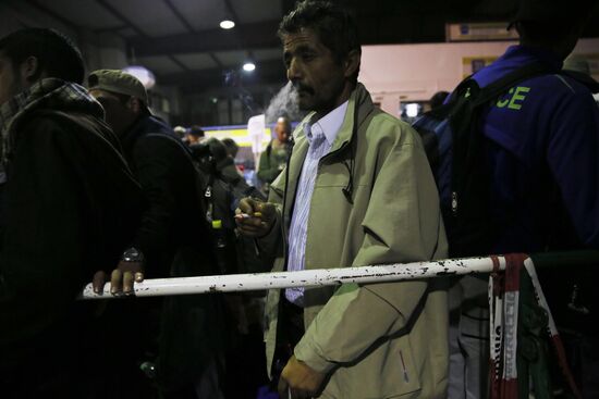 Middle Eastern refugees in Munich