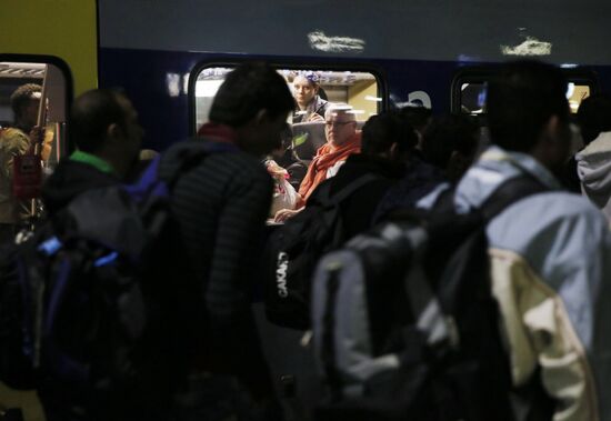 Middle East's refugees in Munich