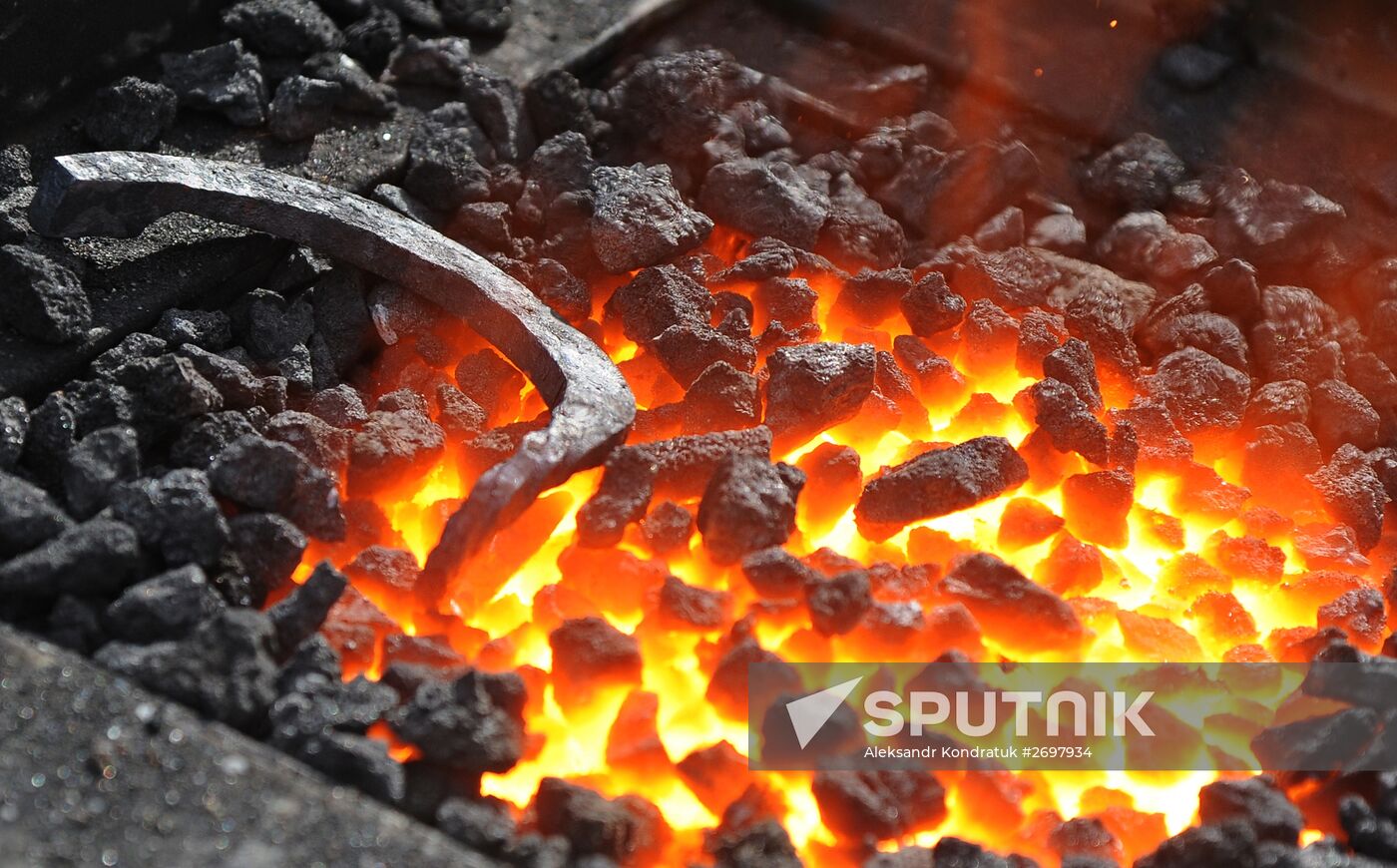Smithcraft festival in Chelyabinsk Region