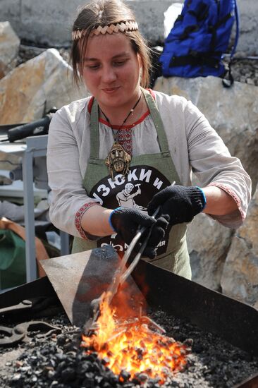 Smithcraft festival in Chelyabinsk Region