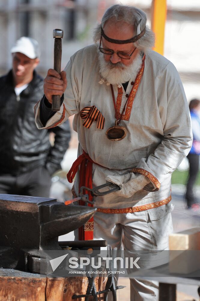 Smithcraft festival in Chelyabinsk Region