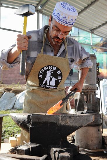 Smithcraft festival in Chelyabinsk Region