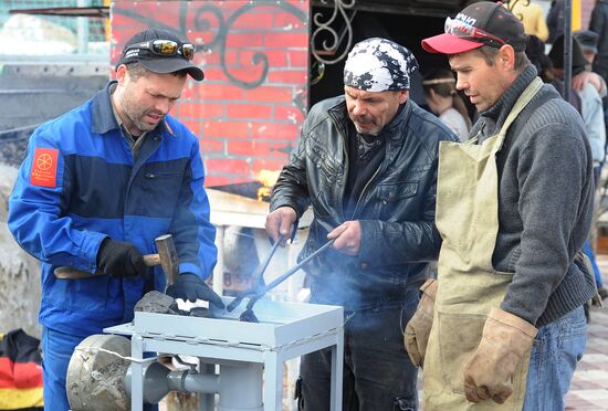 Smithcraft festival in Chelyabinsk Region