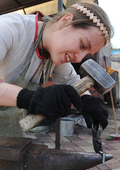 Smithcraft festival in Chelyabinsk Region