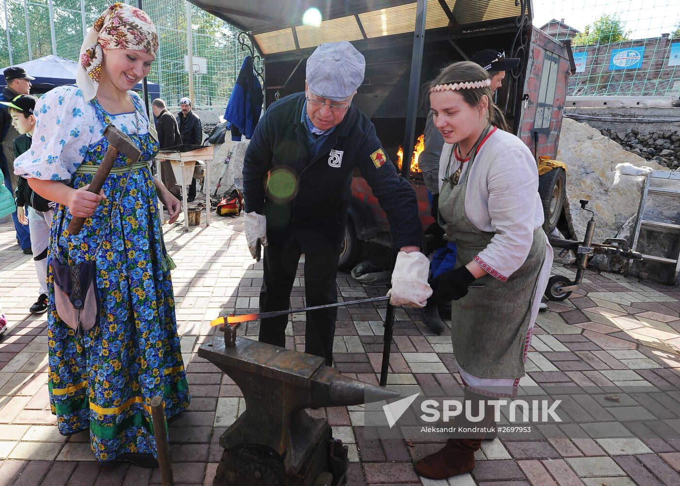 Smithcraft festival in Chelyabinsk Region