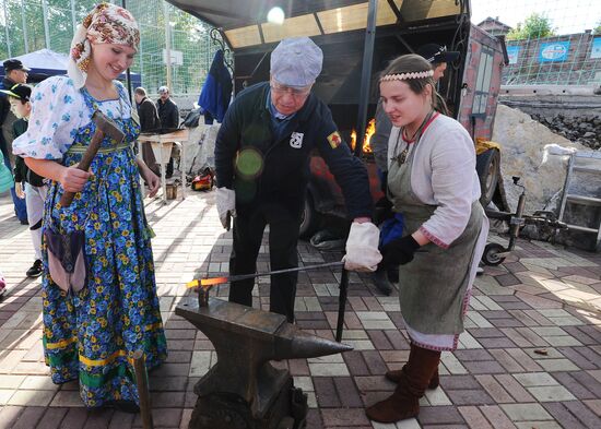 Smithcraft festival in Chelyabinsk Region