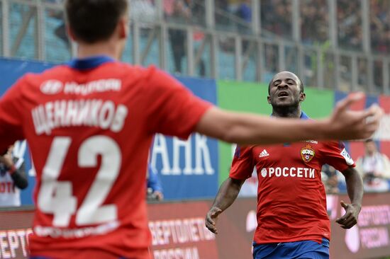 Football. Russia Premier League. CSKA vs. Zenit